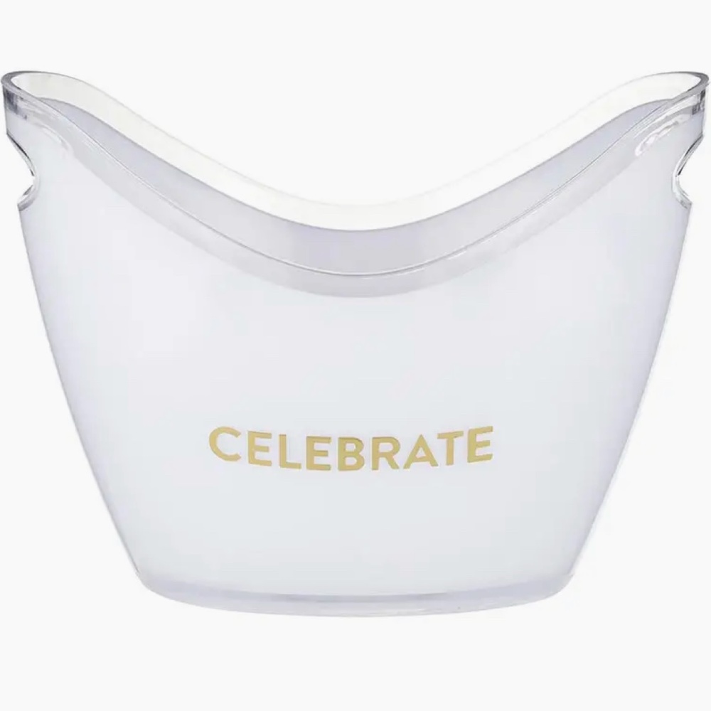 Acrylic Beverage Bucket - Celebrate